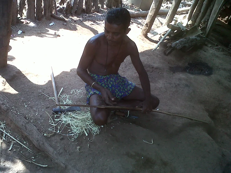 Bow and Arrow in making 